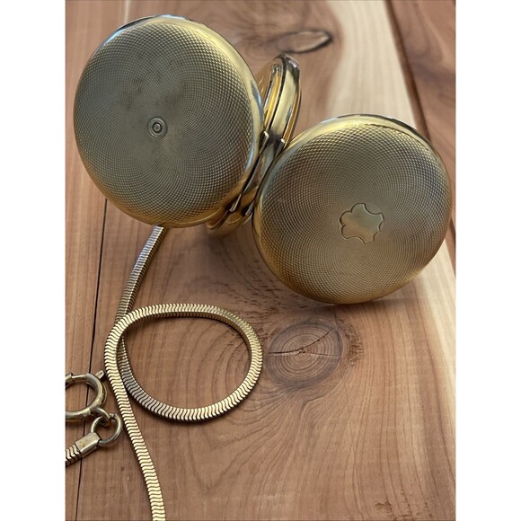 1960’s CARAVELLE Bulova Pocket Watch Hunter Case 17 Jewels 890 Swiss Made Works - Picture 8 of 16